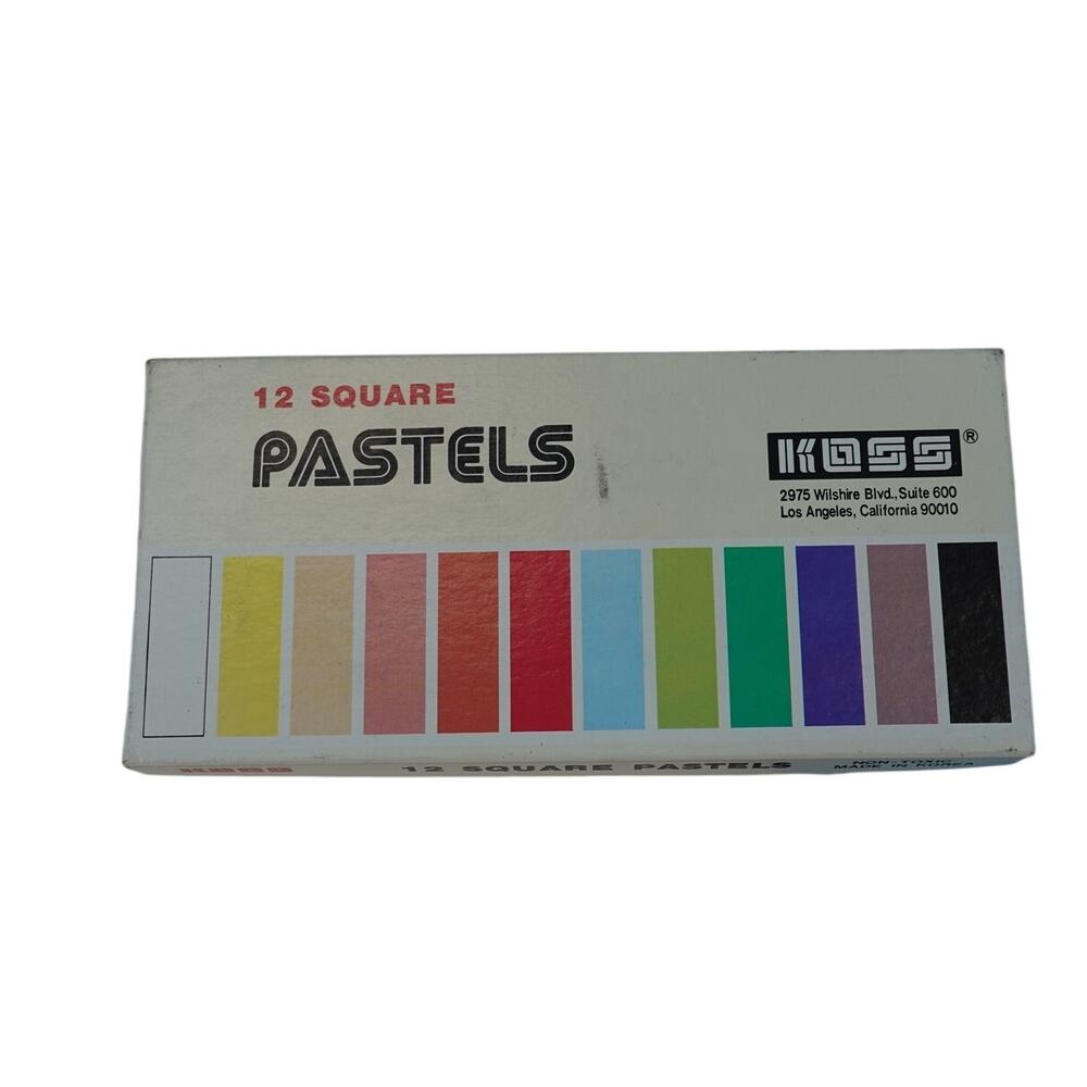 Koss 12 Square Pastels